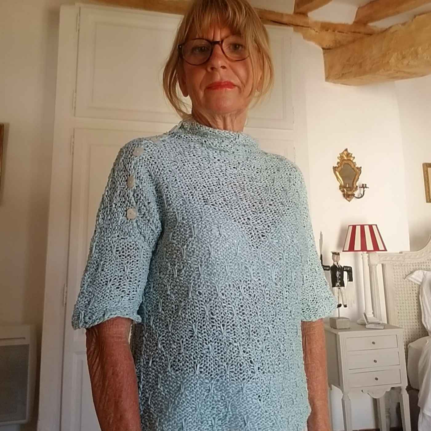 Knitting with Paper Yarn