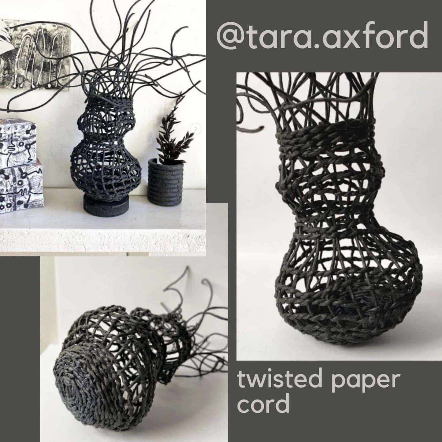 Creating Sculpture with Paper String