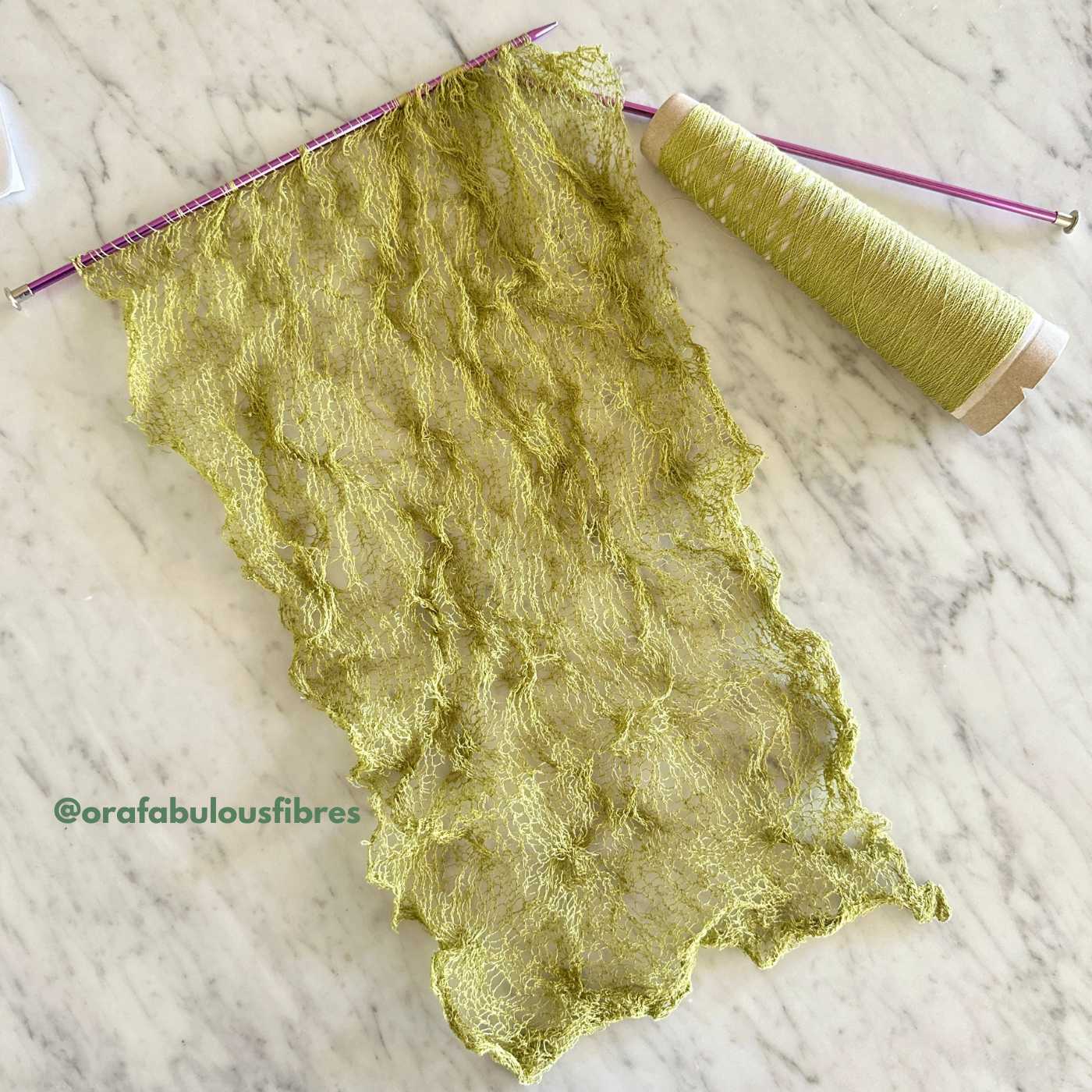 Sea Tangles Knitted Top (WIP)