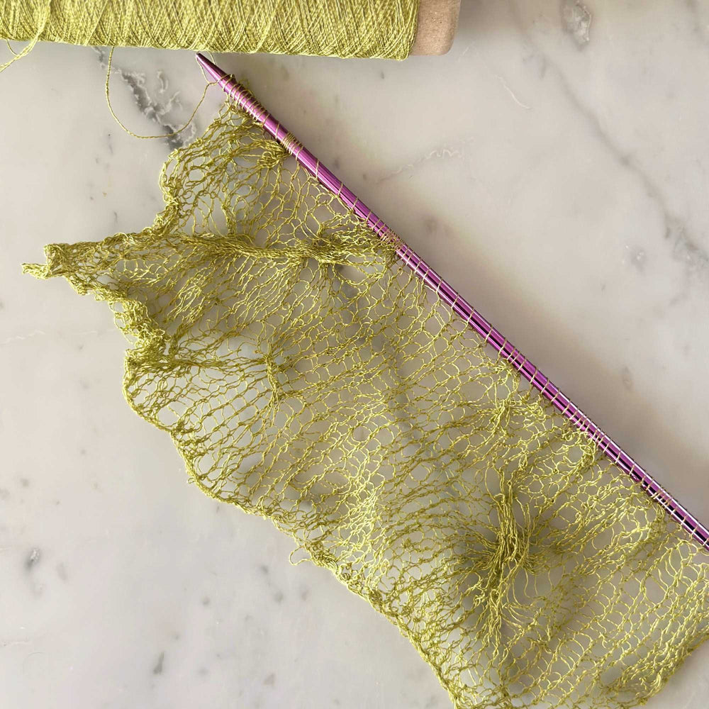 
                  
                    Silk Stainless Steel Lace Yarn | Scarf Garment Jewellery
                  
                