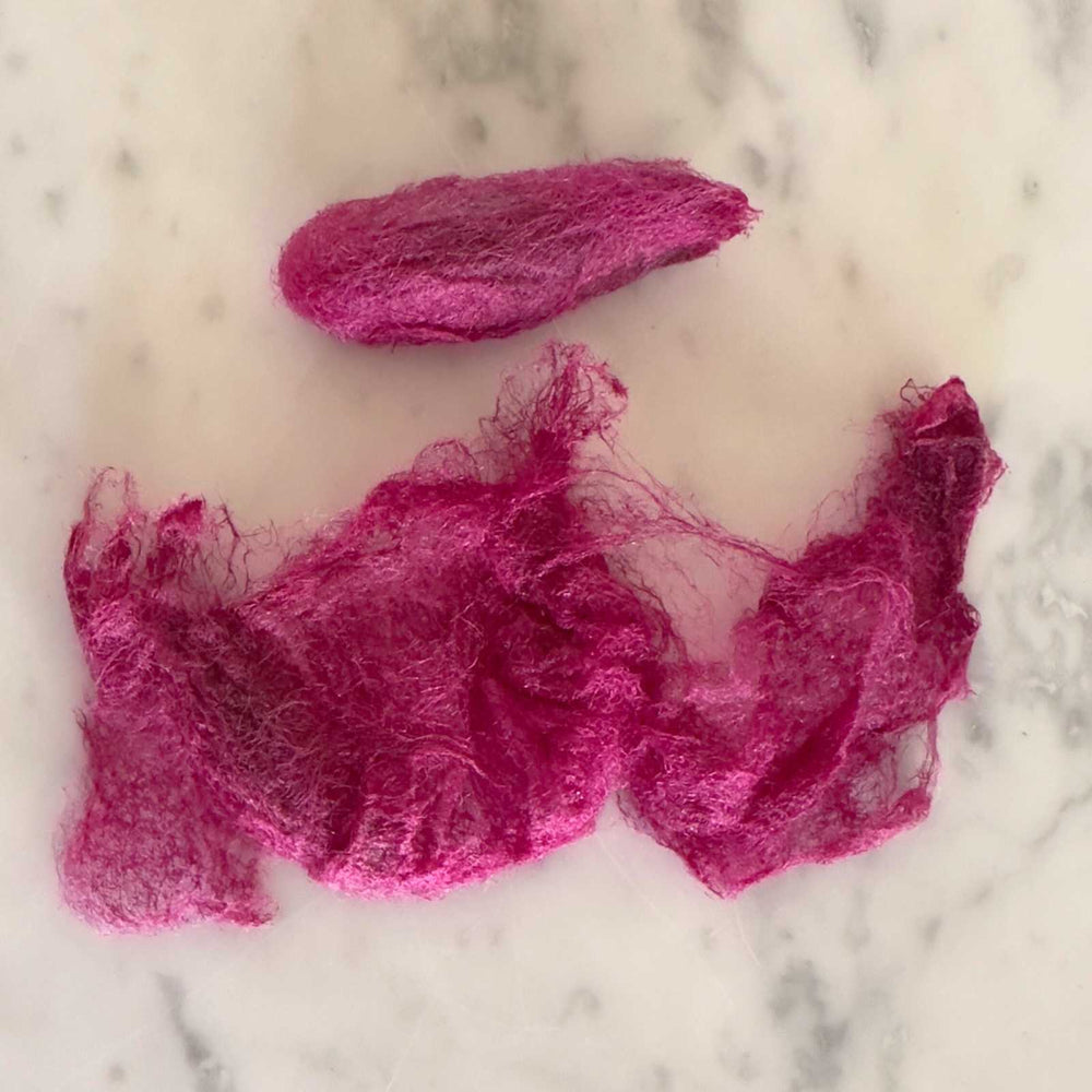 Silk Cocoons: Natural Dyeing With Beetroot