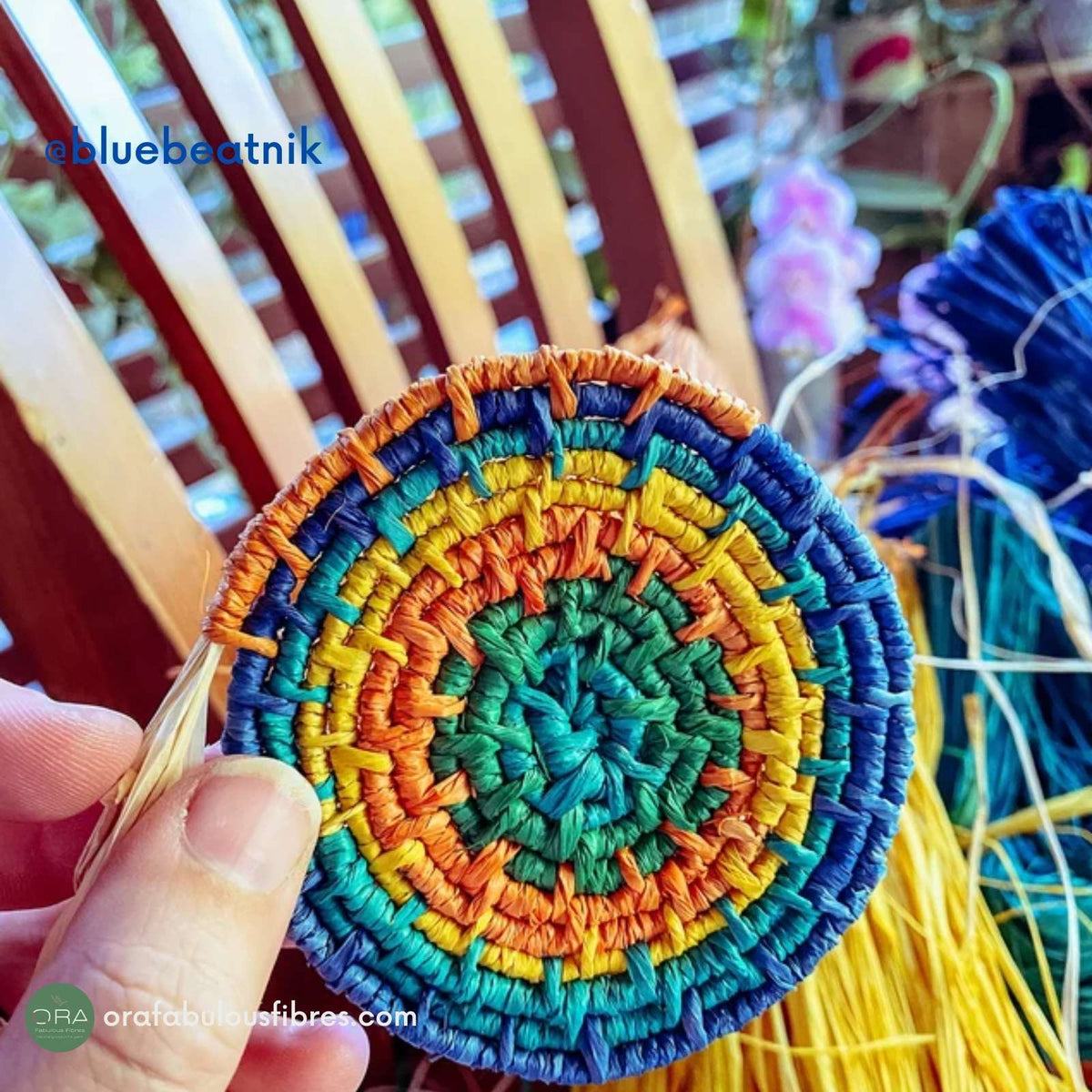 Colorful Raffia Raffia Colour Inspiration – ORA Fabulous Fibres