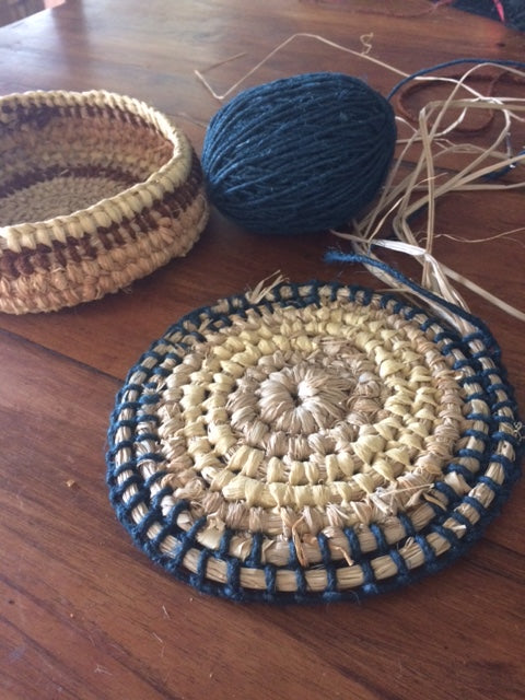 How To Crochet A Variegated Yarn Basket