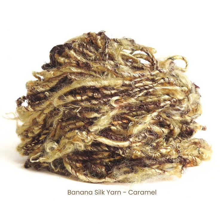 Banana Silk Yarn in Caramel is just one of the Chunky Yarn collection.