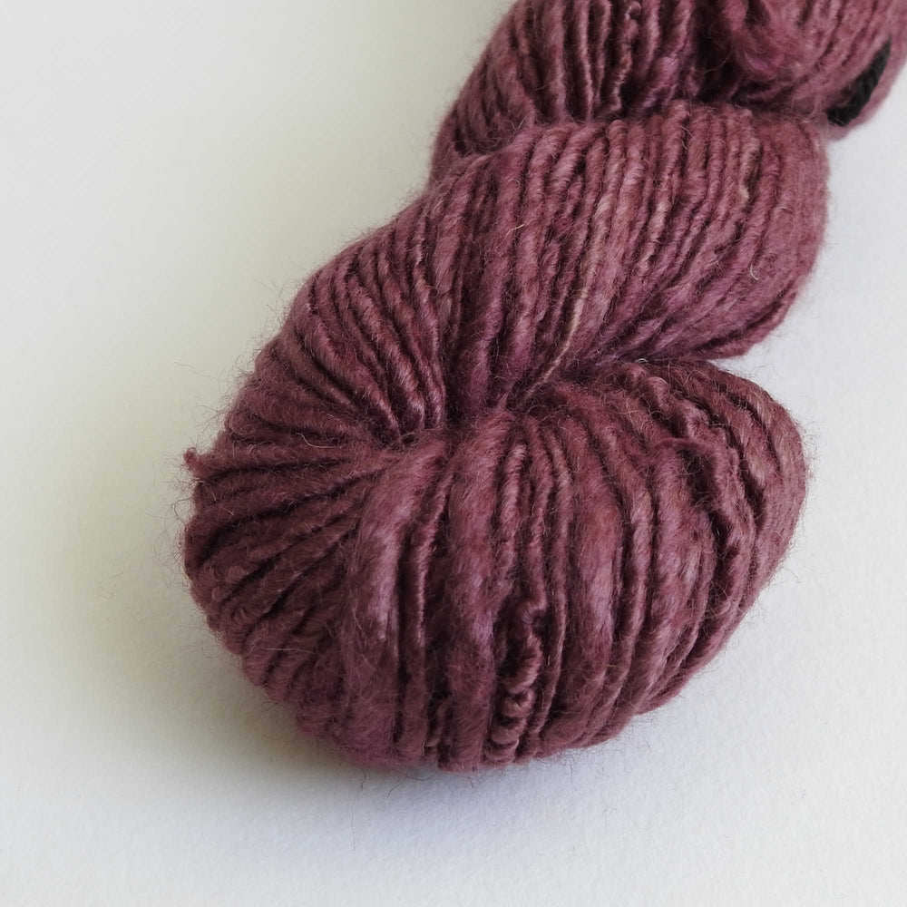 
                  
                    a skein of bamboo yarn in chocolate. a vegan yarn which is ideal for knitting, weaving, crochet & craft. soft bamboo yarn
                  
                