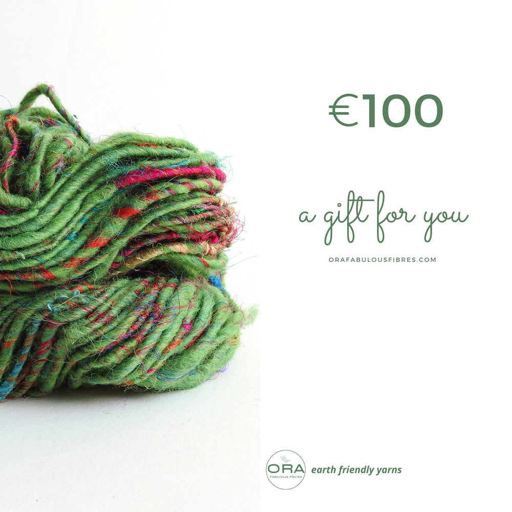 
                      
                        ORA Fabulous Fibres Gift Card (Eur)
                      
                    