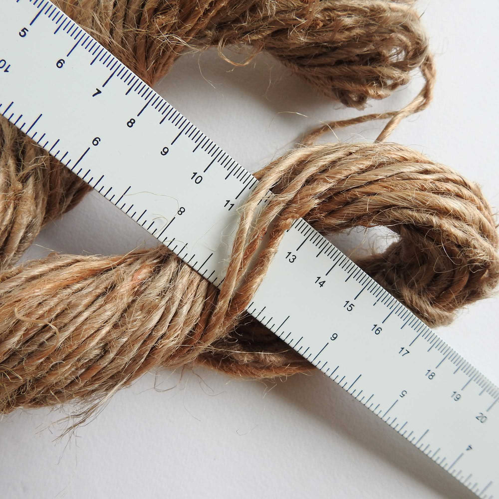 
                      
                        skein of jute twine for garden, home, gift wrapping, craft. Strong, durable, natural rustic fibre. 
                      
                    