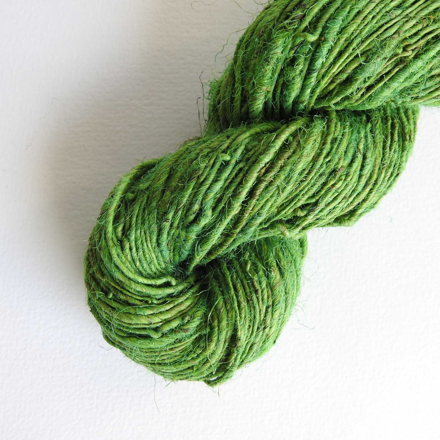 
                  
                    A skein of Nettle yarn in Spruce. Nettle is a highly sustainable and eco friendly crop. ORA Fabulous Fibres Nettle yarn is hand spun with a beautiful thick and thin texture giving it a rustic finish. Nettle yarn is available in a range of colours.
                  
                
