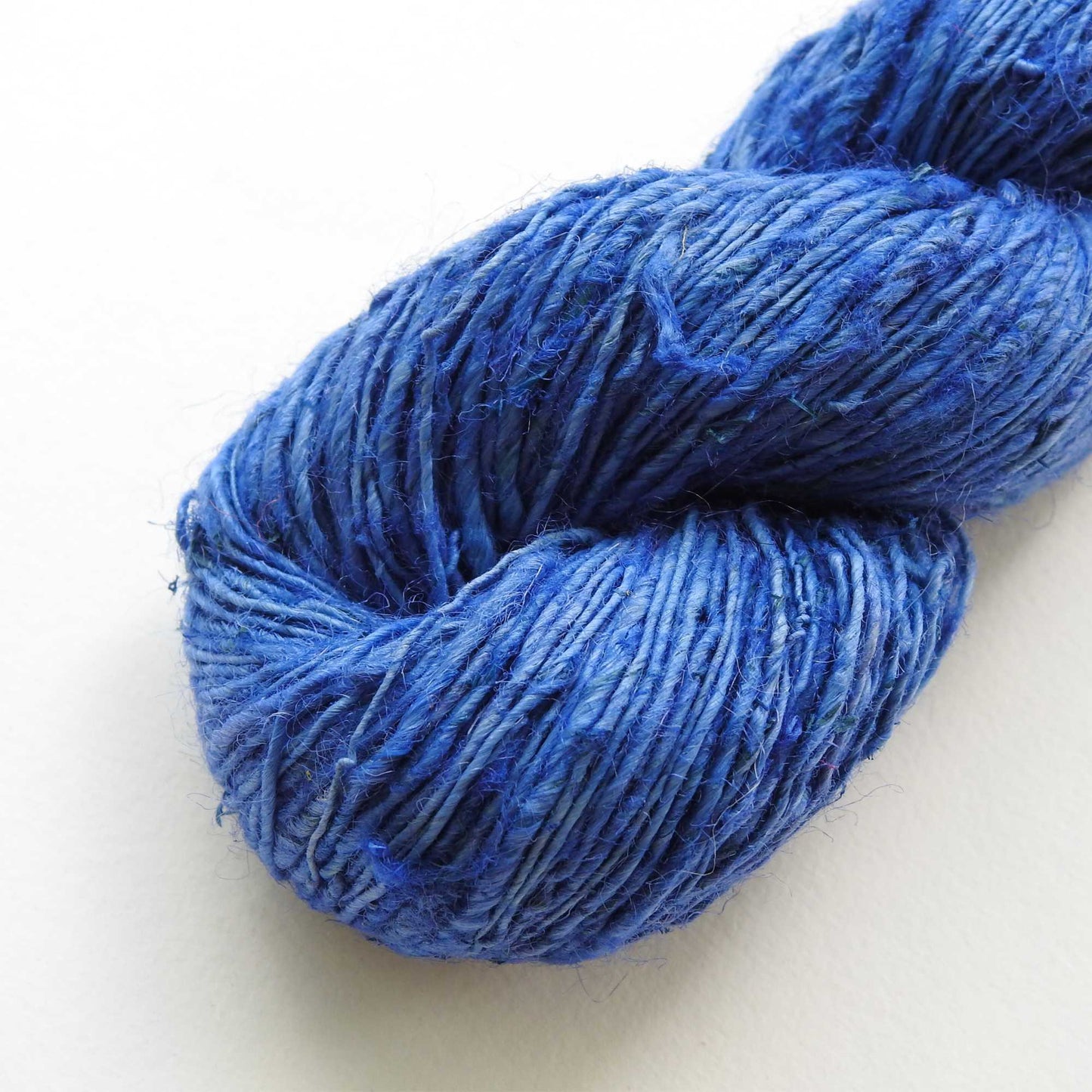 
                  
                    A skein of Nettle yarn in Cobalt. Nettle is a highly sustainable and eco friendly crop. ORA Fabulous Fibres Nettle yarn is hand spun with a beautiful thick and thin texture giving it a rustic finish. Nettle yarn is available in a range of colours.
                  
                