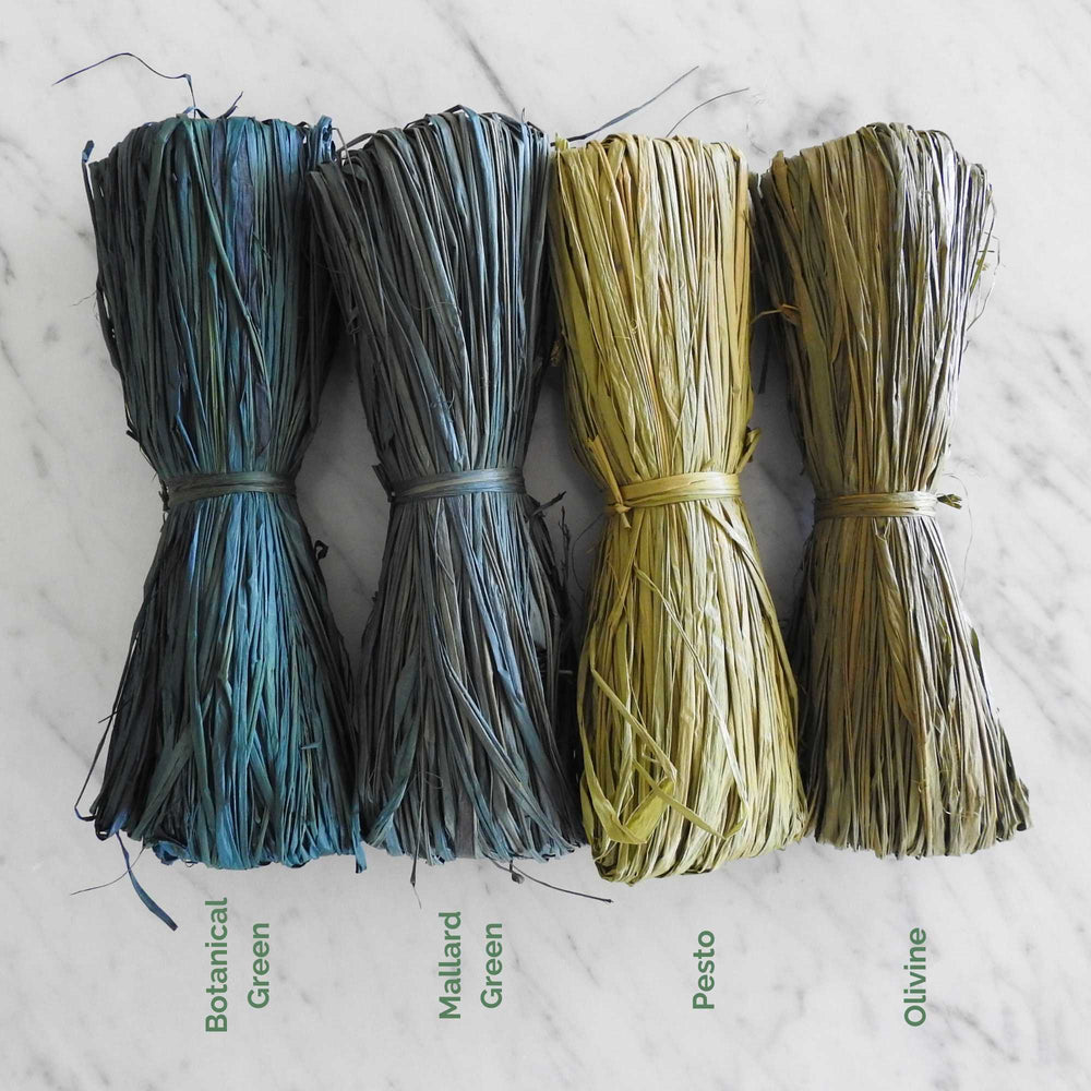 
                      
                        skeins of raffia in beautiful colours. a natural raffia dyed wiht azo free dyes. perfect for weaving, crafts, knitting weaving etc. natural raffia grown in madagascar
                      
                    