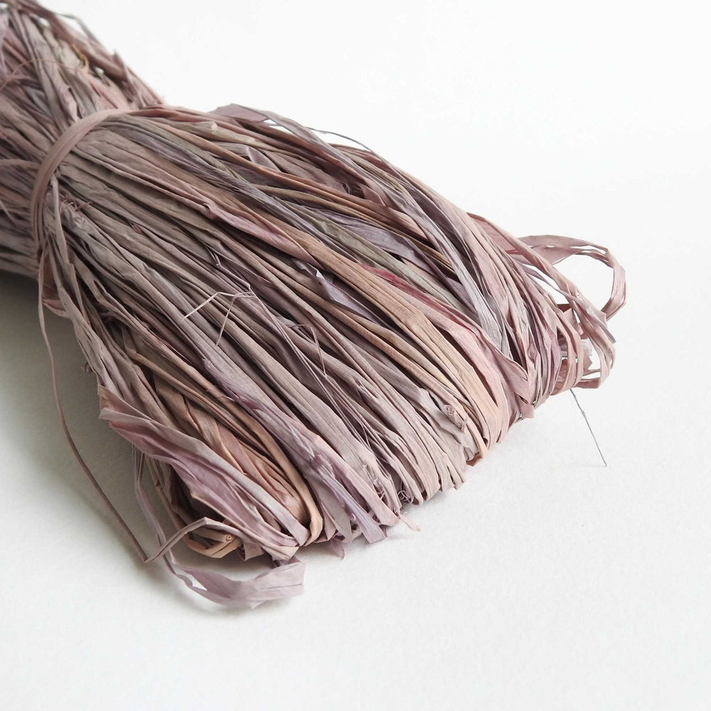 
                      
                        Raffia yarn in Blush. Raffia yarn for crochet, weaving, craft. Natural fair trade rafia. Brilliant colours. Eco-friendly Nutscene raffia 
                      
                    