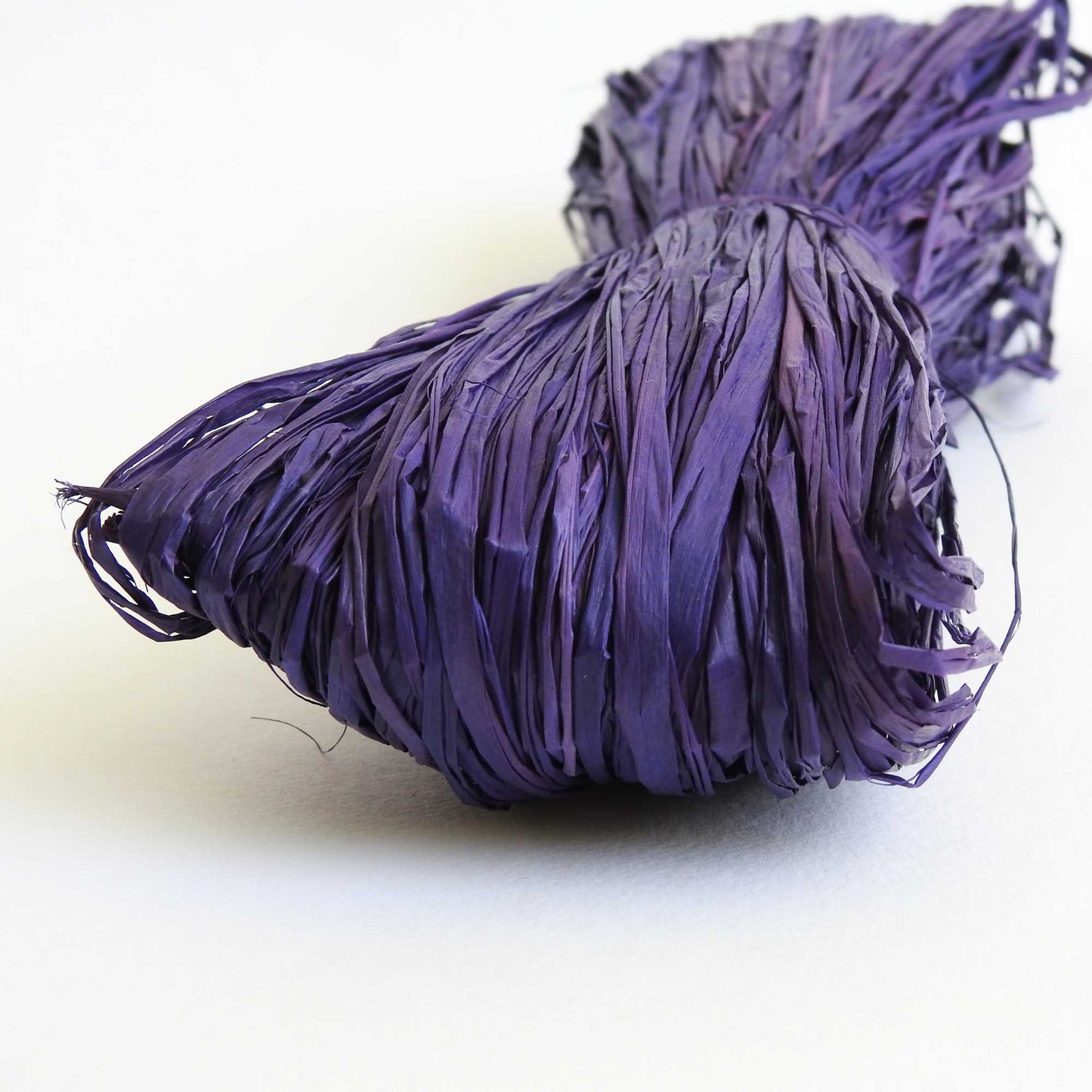 
                  
                    Raffia yarn in purple. Raffia yarn for crochet, weaving, craft. Natural fair trade rafia. Brilliant colours. Eco-friendly Nutscene raffia 
                  
                