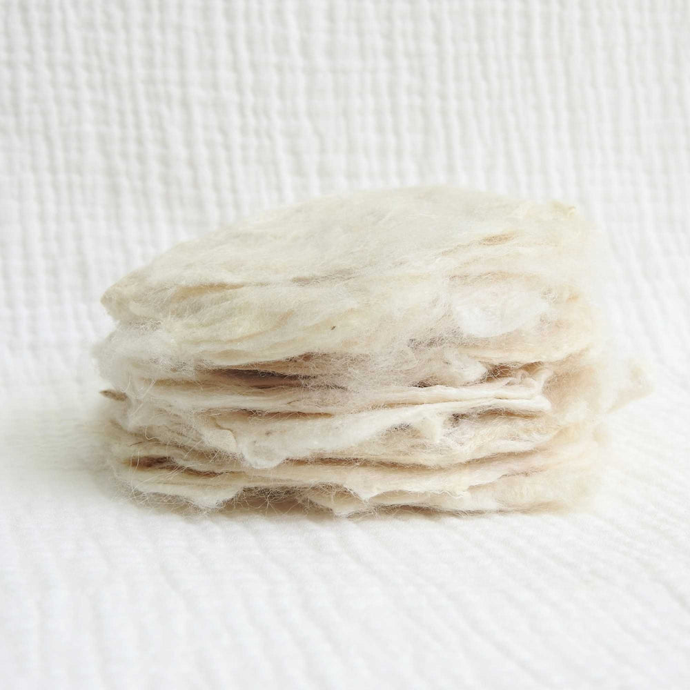 
                      
                        Eri Silk Cakes | Felting Textiles Stitching Dyeing | Cruelty Free
                      
                    