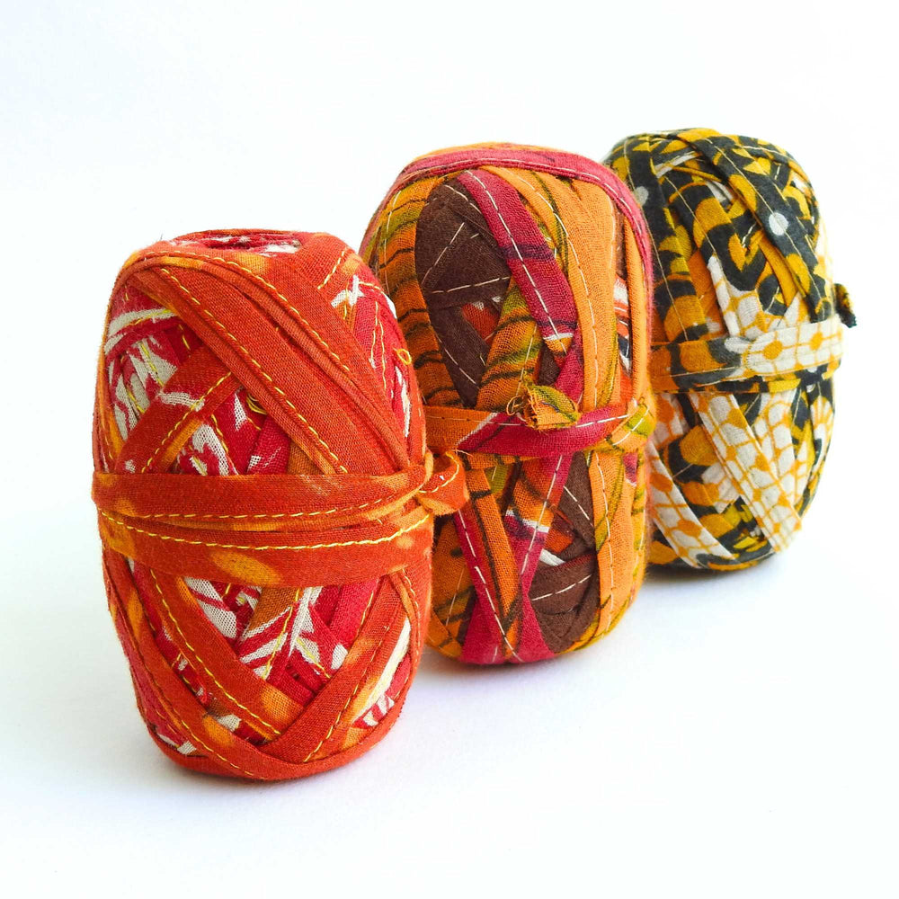 
                      
                        Upcycled Sari Cotton Tape | Jewellery Hats Bags Trim
                      
                    