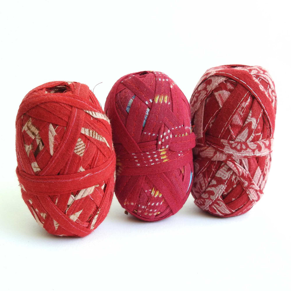 
                      
                        Upcycled Sari Cotton Tape | Jewellery Hats Bags Trim
                      
                    