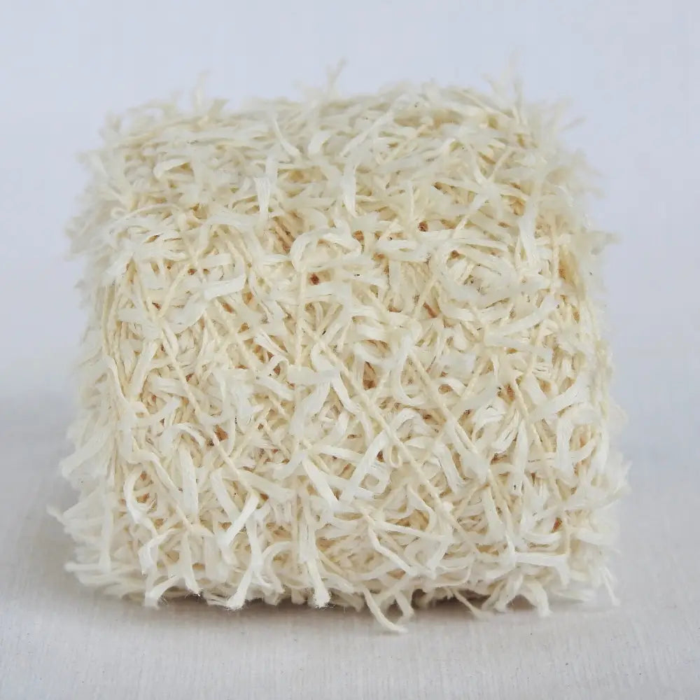 
                  
                    A ball of Habu Textiles Cotton Linen Paper Moire. Soft fluffy yarn for baby, blanket, hats, scarf and wraps. Japanese paper yarn. Habu yarn N53
                  
                