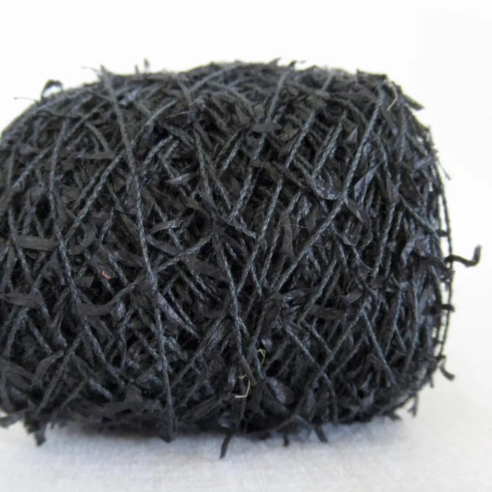 
                  
                    Japanese Cotton Linen Paper Yarn in Black. Soft and fluffy lace yarn for knitting, crochet  and weaving. Natural, vegan yarn for baby, scarf, jumper and garment. Japanese cotton linen yarn. Habu Textiles Fine Cotton Linen Paper Moire N-77 N-78
                  
                