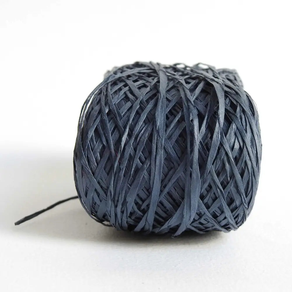 
                  
                    ball of habu textiles raw silk wrapped paper yarn in teal. Japanese paper yarn for weaving, crochet, knitting. Habu Textiles Raw Silk Wrapped Paper Yarn N-24b
                  
                