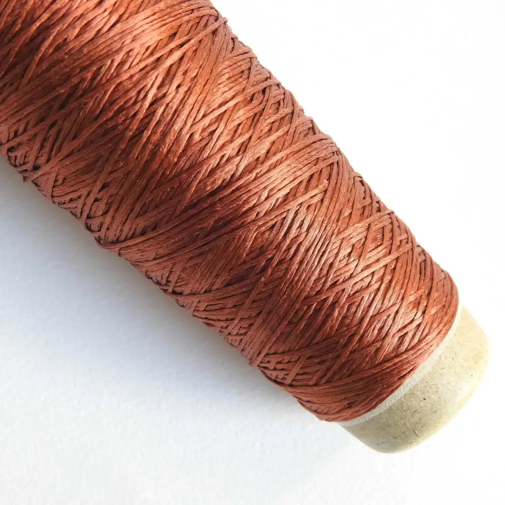 
                  
                    Habu Textiles Silk Ribbon yarn in Natural. 100% Raw Silk thread on cone. Pure Silk yarn for knitting crochet weaving jewelry tassels embroidery. Habu Textiles N106
                  
                